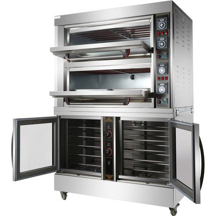 Commercial Electric Bakery Oven With Proofer 15.2k W |  Heo408 D