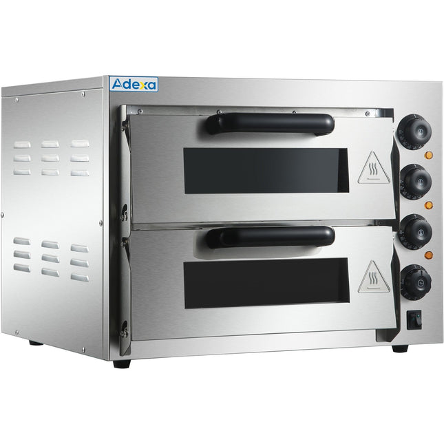 Electric Pizza Oven 4+4 Pizzas Of 8'' |  Hep2 St