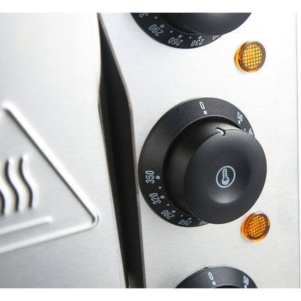 Electric Pizza Oven 4+4 Pizzas Of 8'' |  Hep2 St