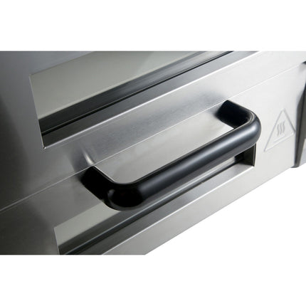 Electric Pizza Oven 4+4 Pizzas Of 8'' |  Hep2 St