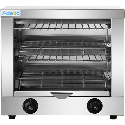 Commercial Double Toaster/Salamander 3150 W |  Hes360 B