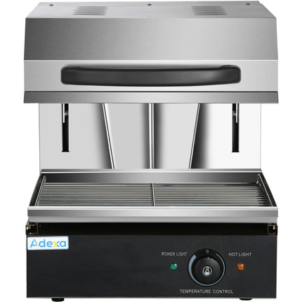 Commercial Lift Salamander Grill 2.8k W 434x314mm Adjustable Height |  Hes450