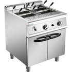 Professional Pasta Cooker 30 Litres Gas 22k W Floor Standing With Cabinet Base 700mm Depth |  Hgn715