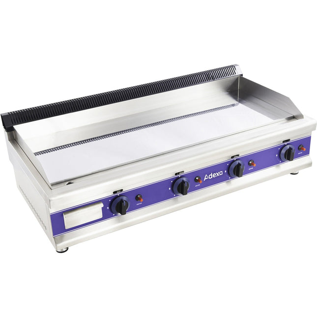 Commercial Gas Griddle Smooth 4 Zone 12k W Table Top |  Hgt1100