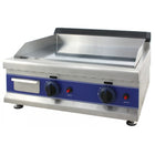 Commercial Gas Griddle Smooth 2 Zone 6k W Table Top |  Hgt600