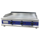 Commercial Gas Griddle Smooth 3 Zone 9k W Table Top |  Hgt900