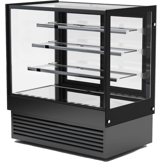 Display Merchandiser Fridge 370 Litres 3 Shelves Black |  Hl900 B3 Black