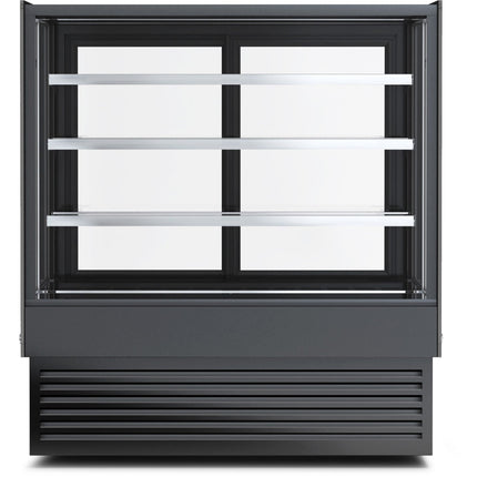 Display Merchandiser Fridge 630 Litres 3 Shelves Black |  Hl1500 B3 Black