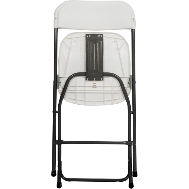 Folding Chair White Plastic |  Hqb53