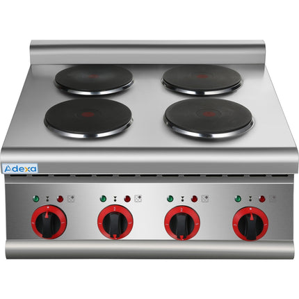 Commercial Electric Boiling Top 4 Plates 8k W | Hrq605 E