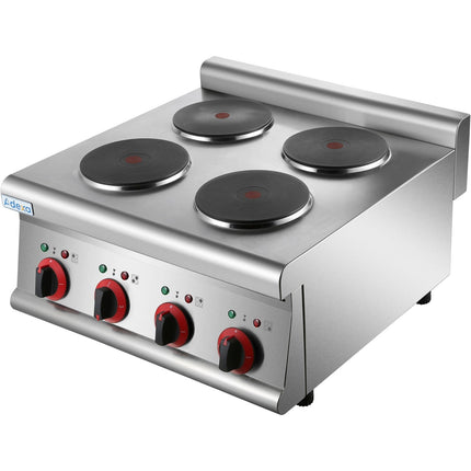 Commercial Electric Boiling Top 4 Plates 8k W | Hrq605 E
