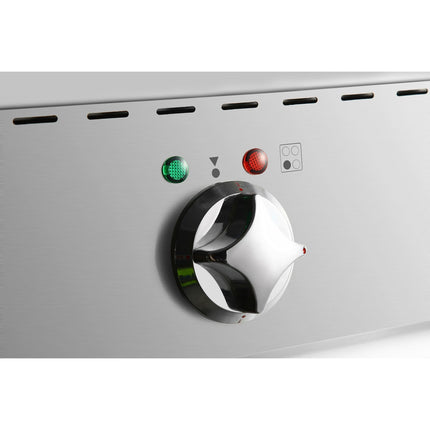 Commercial Electric Cooker 4 Burners With Electric Oven 10.4k W+4.8k W 900mm Depth |  Hrq912 A