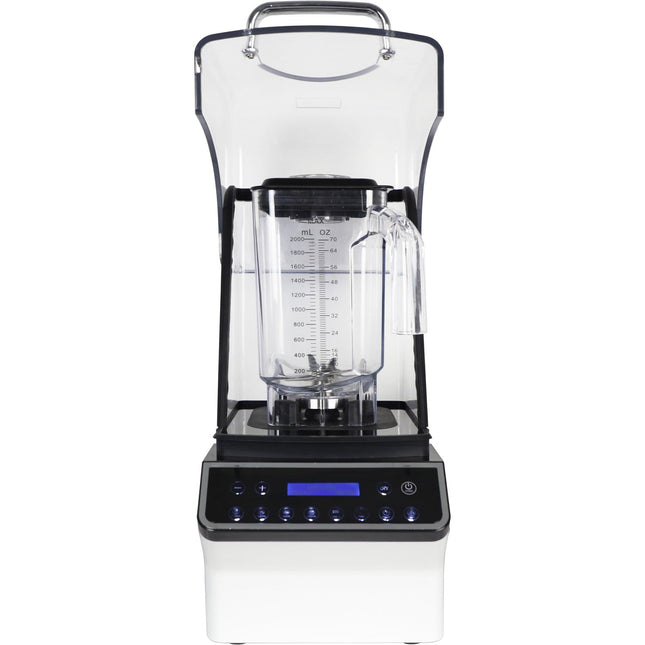 Commercial Heavy Duty Blender With Sound Cover 2 L Jar 3 Hp Motor 230x265x465mm | Hs8006 New