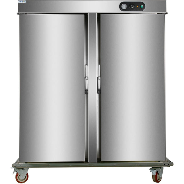 Professional Mobile Food Warming Cabinet Double Door With 22 X Gn2/1 Capacity 2.62k W |  Hw2221