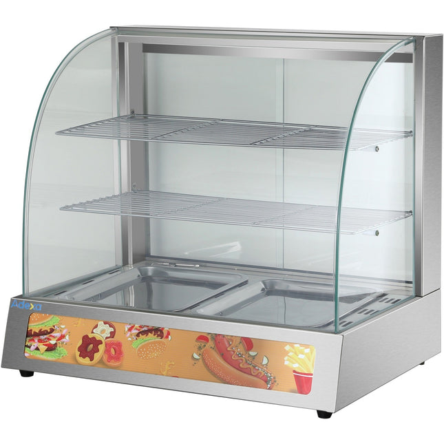 Commercial Hot Display Case Pie Warmer Countertop |  Hw2 Ps