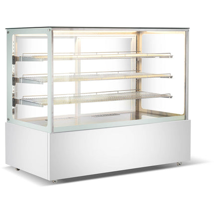 Commercial Heated Display Cabinet 925 Litres White |  Hw571 White