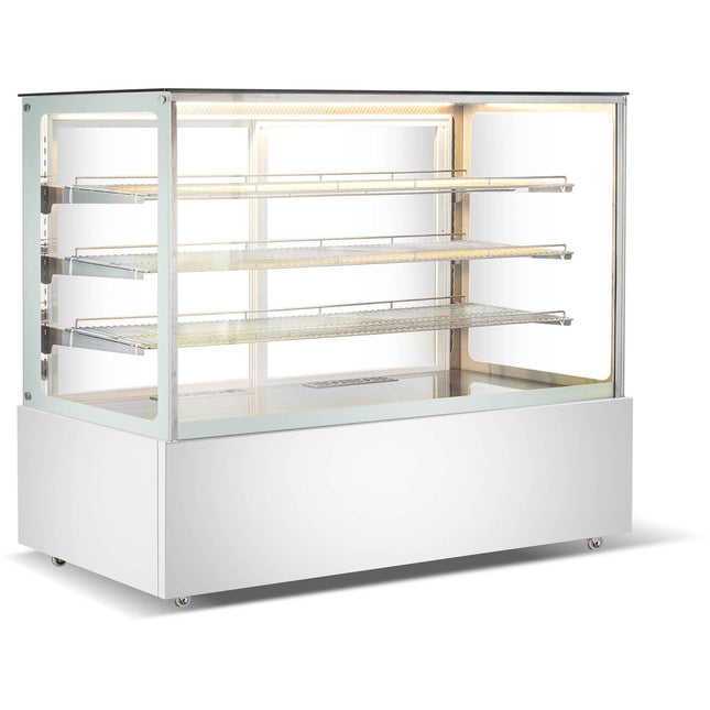 Commercial Heated Display Cabinet 925 Litres White |  Hw571 White