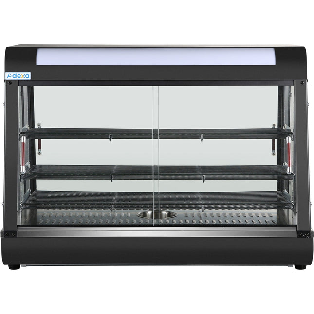 Commercial Heated Showcase Food Warmer 1200mm Width Countertop |  Hw603