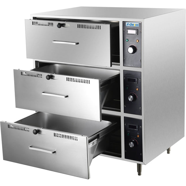 Commercial Food Warmer 3 Drawers 3k W |  Hw83