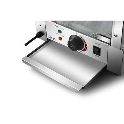 Commercial Hot Display Food Warmer Countertop 3 Shelves 350x455x580mm |  Hw861