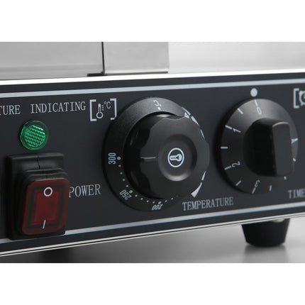 Commercial Waffle Maker Double Round |  Hwb2