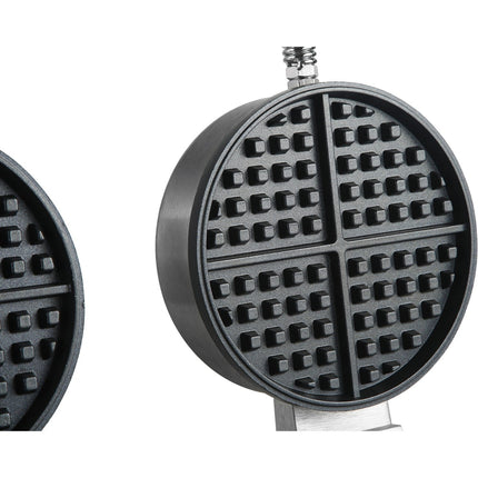 Commercial Waffle Maker Double Round |  Hwb2