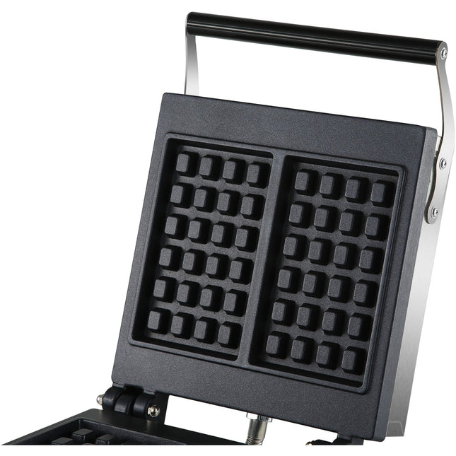 Commercial Waffle Maker 1.6k W 2 Belgian Waffles Countertop |  Hwb3