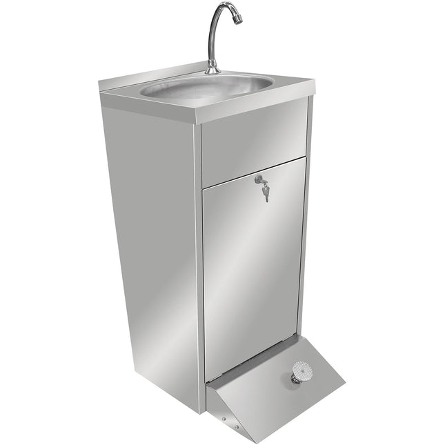 Commercial Hand Wash Sink Cabinet Stainless Steel Pedal Control | Vhwr445