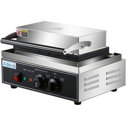 Commercial Waffle Maker 1.55k W 2 Waffles Countertop |  Hx116