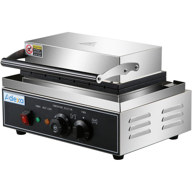 Commercial Waffle Maker 1.55k W 2 Waffles Countertop |  Hx116
