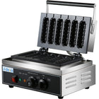 Commercial Corn Dog Waffle Maker 1.6k W 6 Waffles Countertop |  Hx119