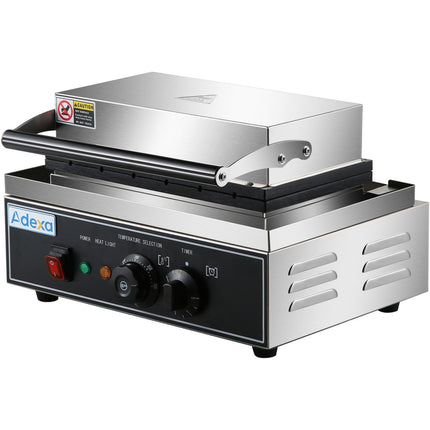 Commercial Corn Dog Waffle Maker 1.6k W 6 Waffles Countertop |  Hx119