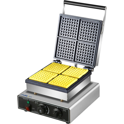 Commercial Waffle Maker Mini Squares 2.2k W 4 Waffles |  Hx2206