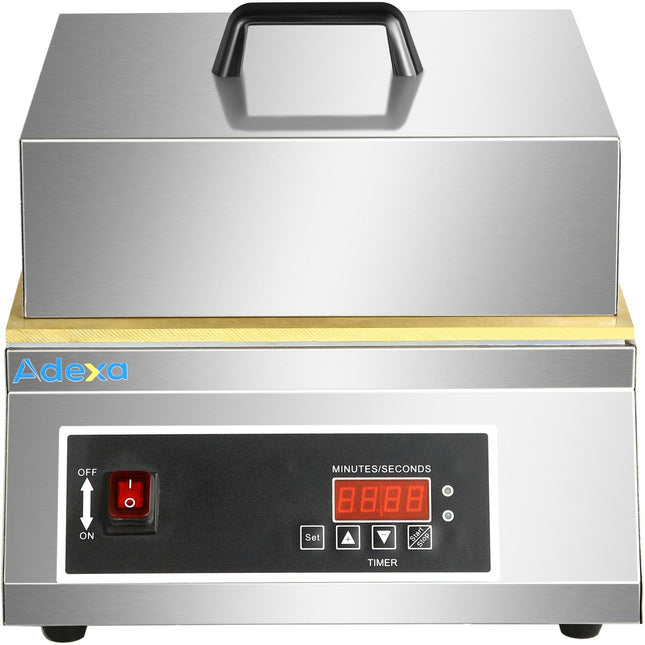 Commercial Electric Soufflé Pancake Maker Digital Controls 1.5k W |  Hx300 D
