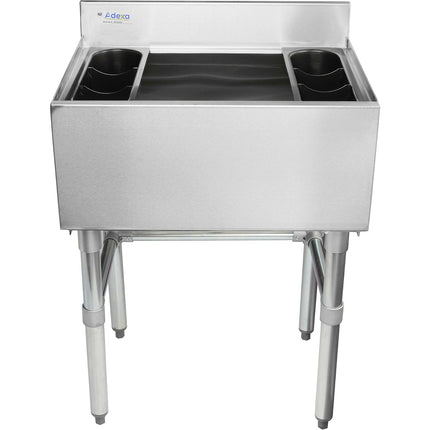 Ice Bin Underbar Splashback Stainless Steel |  Ib182408