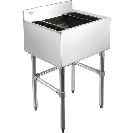 Commercial Ice Bin Underbar Splashback Stainless Steel |  Ib181808