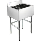Commercial Ice Bin Underbar Splashback Stainless Steel |  Ib181808