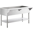 Commercial Food Service Table 2 X Gn 1/1 With Undershelf 810x780x870mm |  Ict2 Us