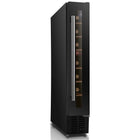 Professional Slimline Glass Front Wine Cooler 7 Bottles 20 Litres Black |  Jc22 A1 Eq