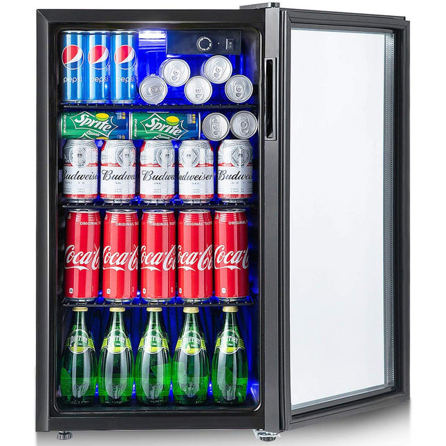 Bottle Cooler Glass Door 90 Litres Mechanical Control |  Jc90
