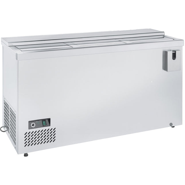 Commercial Top Loading Bottle Well 612 Litres With Sliding Lids 2000x579x862mm | Jta206