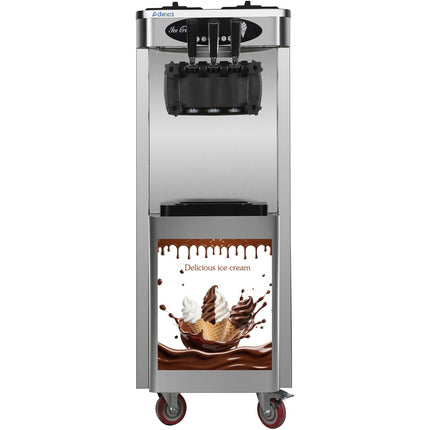 Commercial Standing Soft Serve Ice Cream Machine 25–28 L/H 560x715x1380mm | K25 Sic