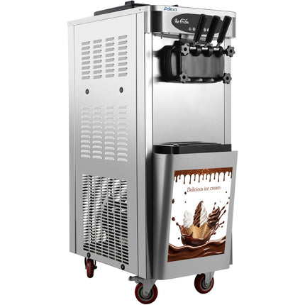 Commercial Standing Soft Serve Ice Cream Machine 25–28 L/H 560x715x1380mm | K25 Sic