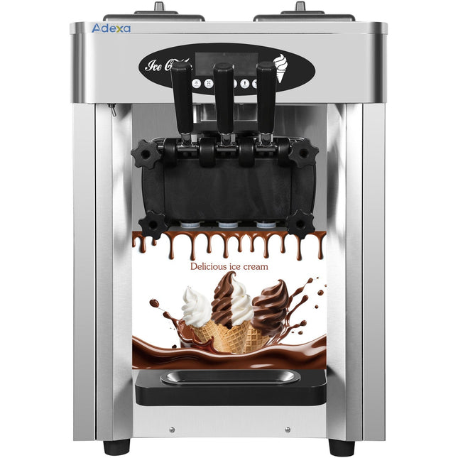 Commercial Countertop Soft Serve Ice Cream Machine 25–28 L/H 560x715x1380mm | K25 Tb