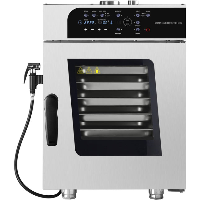 Commercial Electric Combi Oven 5 X Gn 1/1 Capacity With Steam Cooking Function |  Kngckw05