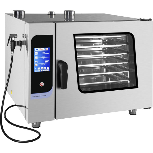Commercial Electric Combi Oven 6 X Gn 1/1 Capacity With Steam Cooking Function|  Kngckw06 A