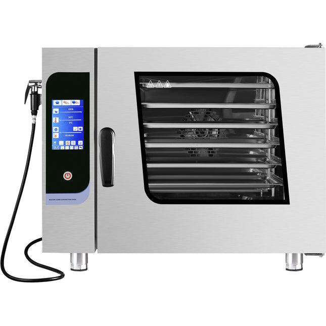 Commercial Electric Combi Oven 6 X Gn 1/1 Capacity With Steam Cooking Function|  Kngckw06 A