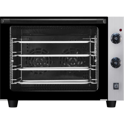 Commercial Electric Convection Oven 4 Trays 440x320mm Double Fan Manual Controls |  Kngec01 C02