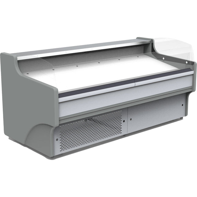 Open Deli Serve Over Counter 172 Litres Straight Glass Ventilated Cooling 1580x940x916mm |  Kscp1509 Rf