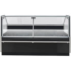 Commercial Open Deli Serve Over Counter Straight Glass Front Height Adjustable Feet 1875x1135x1190mm | Bluel226